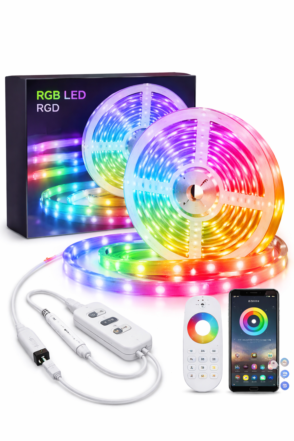 RGB LED Light Strip 16ft