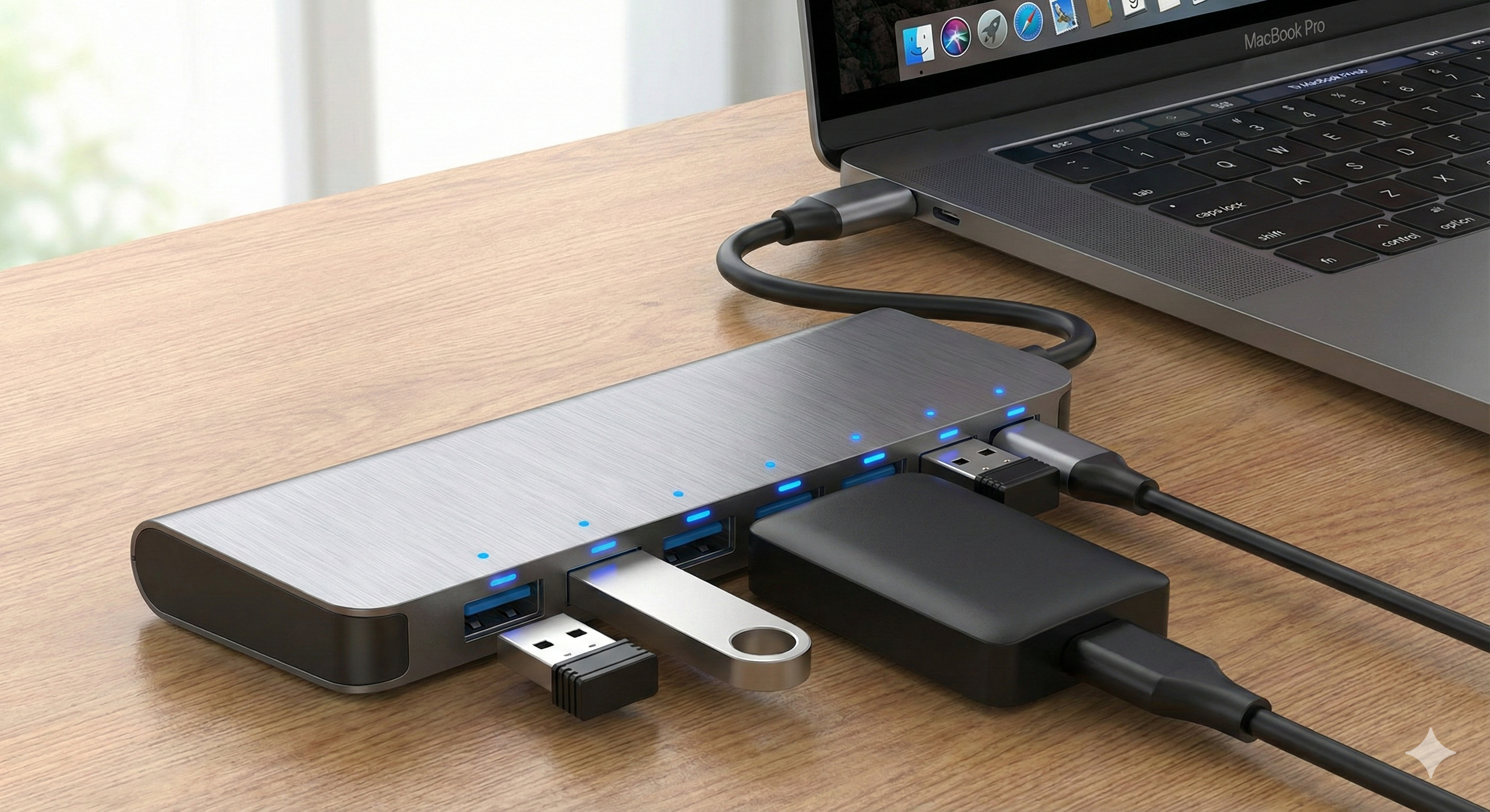 7-Port USB 3.0 Hub